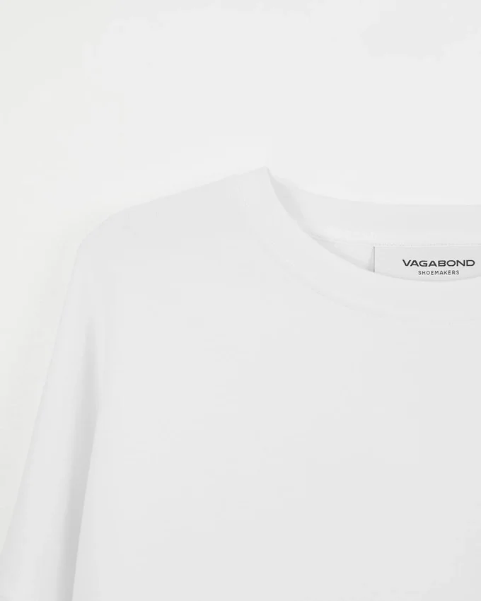 Boxy langermet T-skjorte W