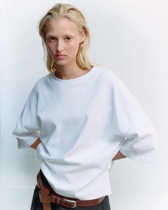 Boxy T-skjorte W